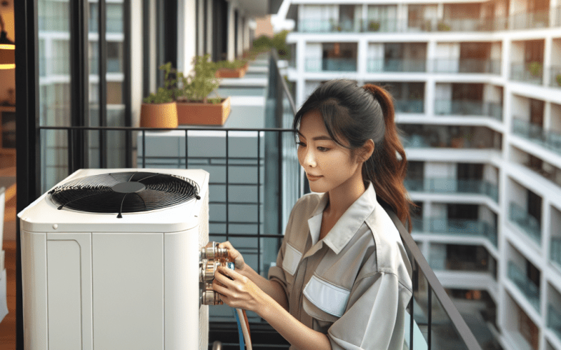 Pompe à chaleur en appartement : installation possible en copropriété ?